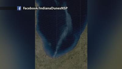 Indiana Dunes National Park wildfire (April 2021)