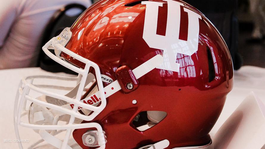 Indiana football helmet