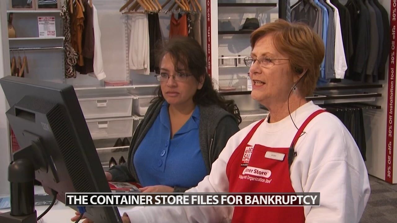 Container Store Files For Chapter 11 Bankruptcy | Wdrb-video | Wdrb.com