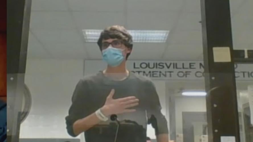 Christian Morrison (suspect in Nov. 29, 2020 shooting near Paddock Shops in east Louisville)