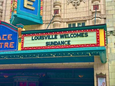"Louisville Welcomes Sundance" Sign