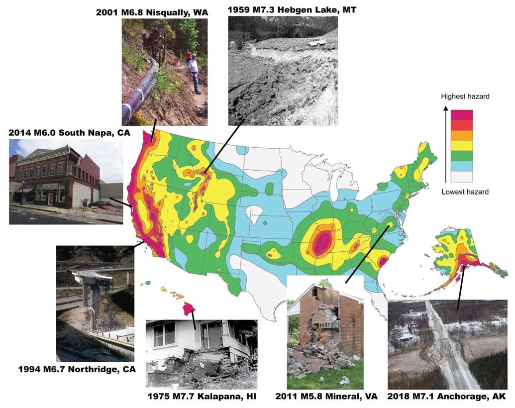 WHAT'S SHAKING? The 2023 National Seismic Hazard Model... Weather