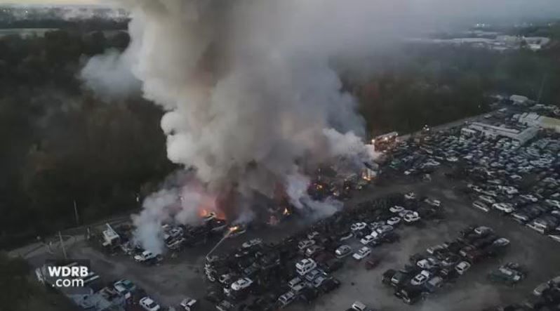 2017 Clarksville tire fire