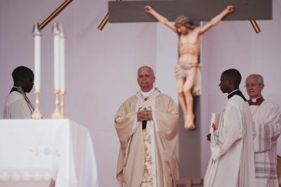 Angola Africa Pope
