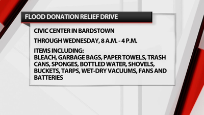 Nelson County flood relief drive