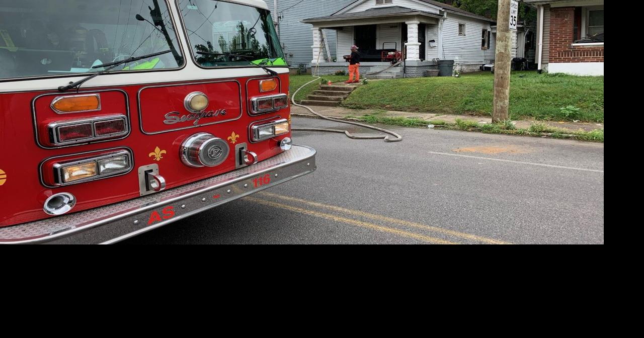 LMPD Female shot at during house fire in Algonquin neighborhood