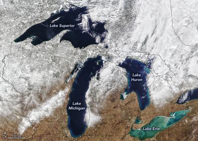 Great Lakes Low On Ice