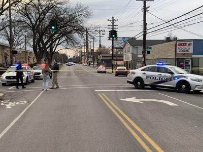 Shooting scene: 12th and Hill streets (3/16/21)