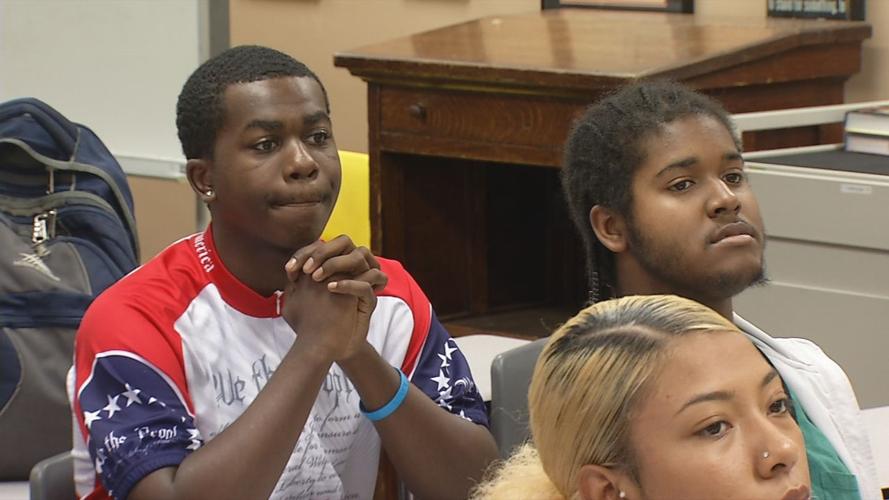 Students in Central High School