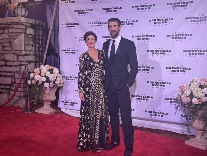 Michael Phelps at Barnstable Brown Derby Eve Gala