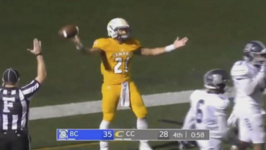 Jaylon Hibbs celebrates a touchdown