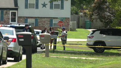 Neighbors and police at scene of shooting on Pyramid Road in south Jefferson County