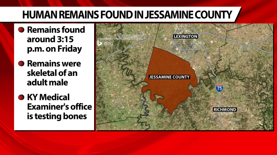 Human remains found in Jessamine County