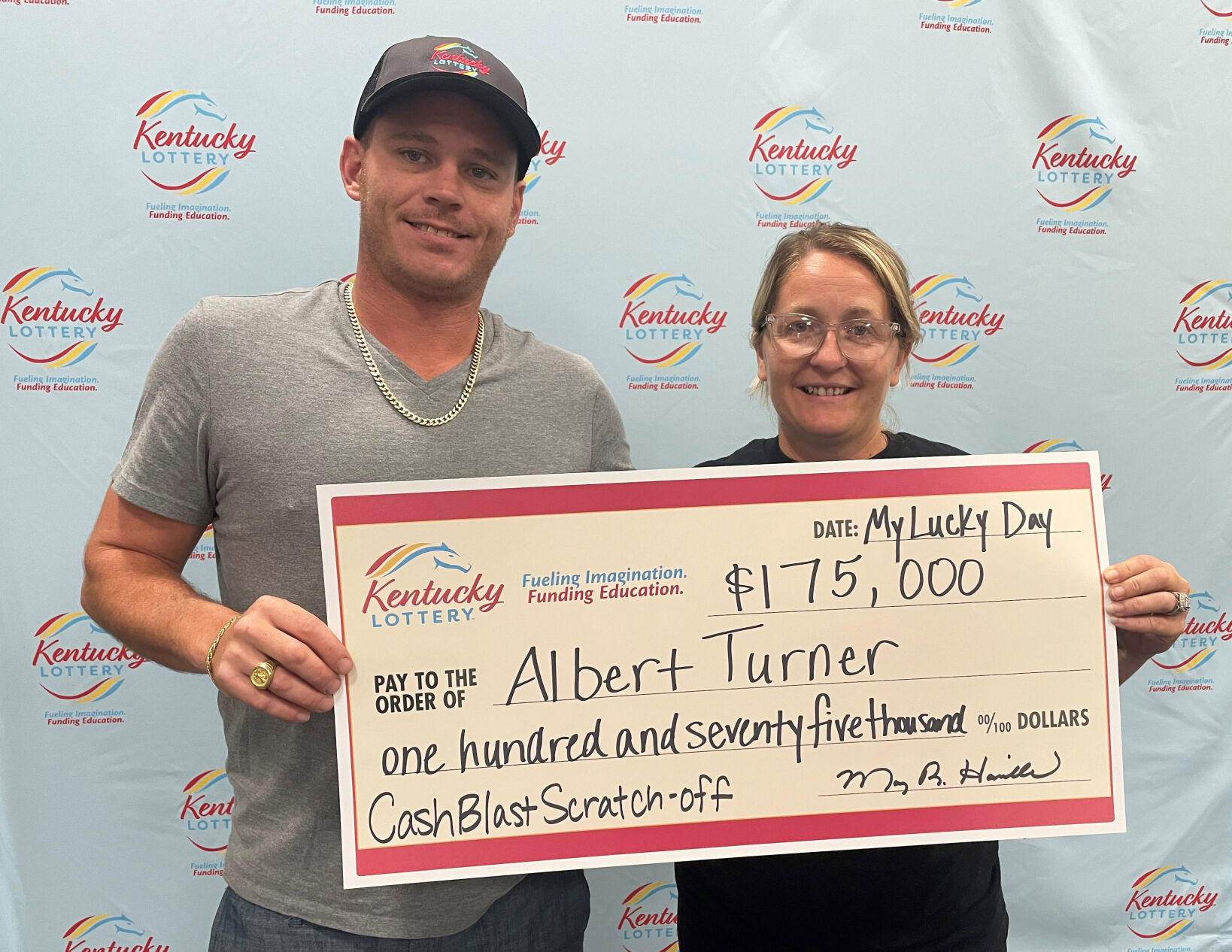 Albert Turner wins Kentucky Lottery