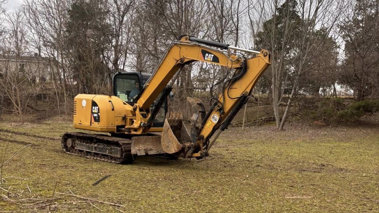 Pete the horse in a sinkhole - 2.19.26