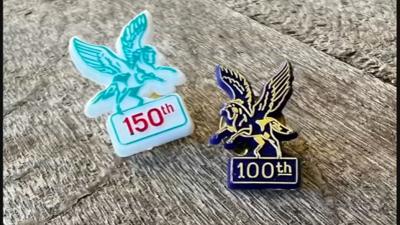 KDF Derby 150 and Derby 100 Pegaus Pins