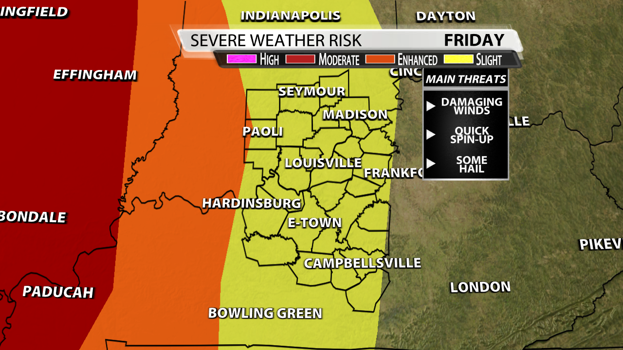 Updating the severe weather potential | Weather Blog | wdrb.com