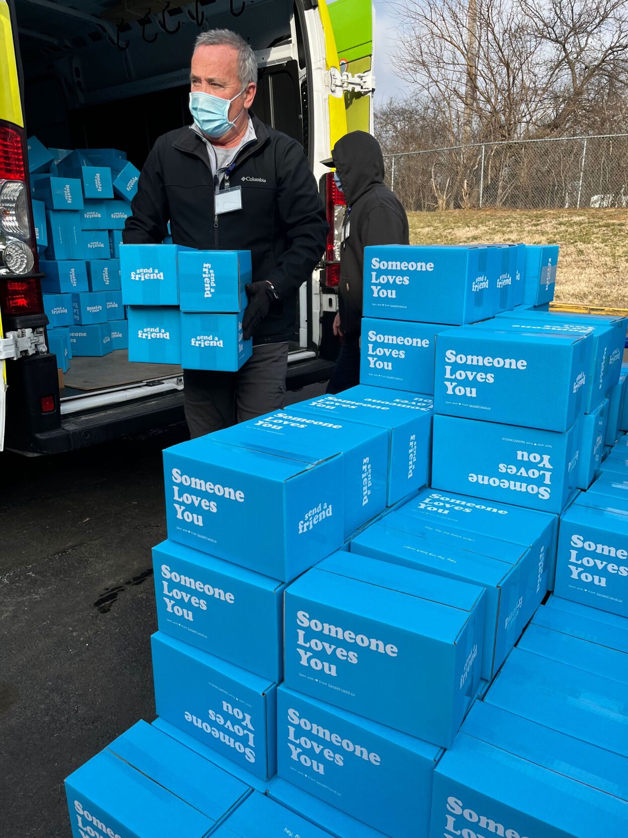 Children receive stuffed animals for Valentine's Day at Norton Healthcare.jpeg