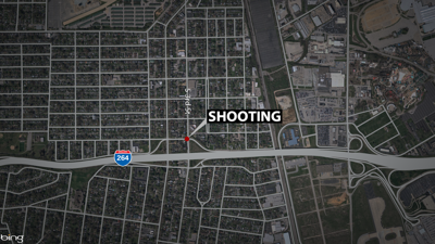 South 3rd St. shooting at i264 (map)
