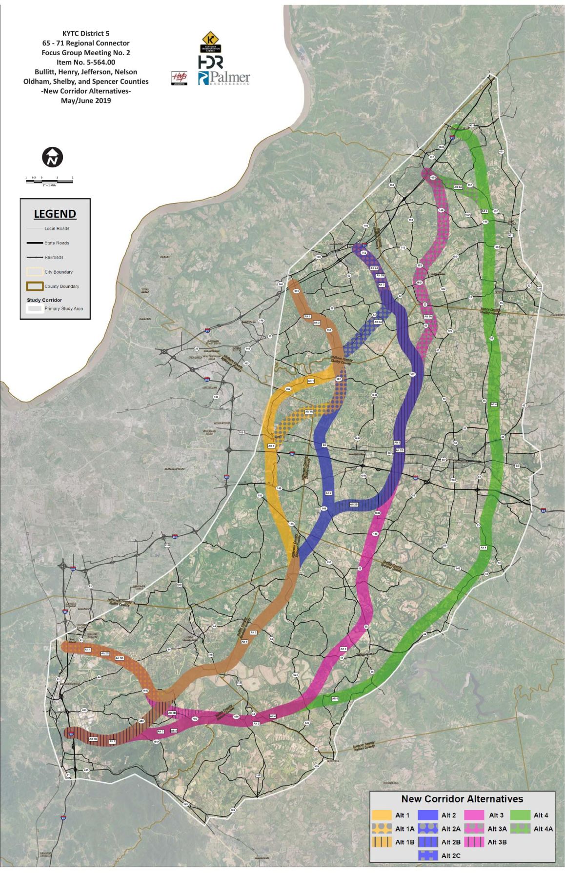 regional connector map