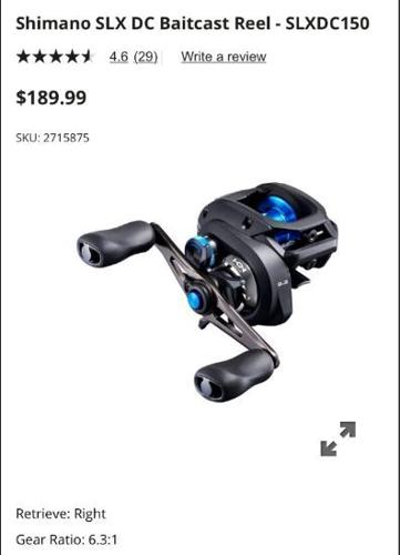Fishing reel similar to that owned by missing kayaker Jacob Stover