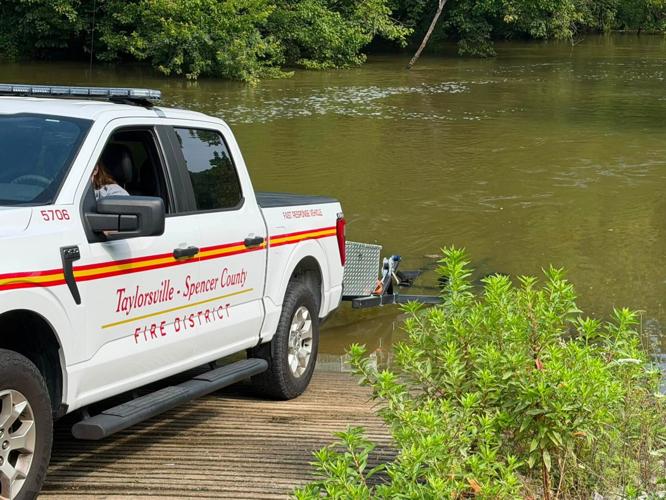 Taylorsville-Spencer County Fire Protection District Salt River water rescue