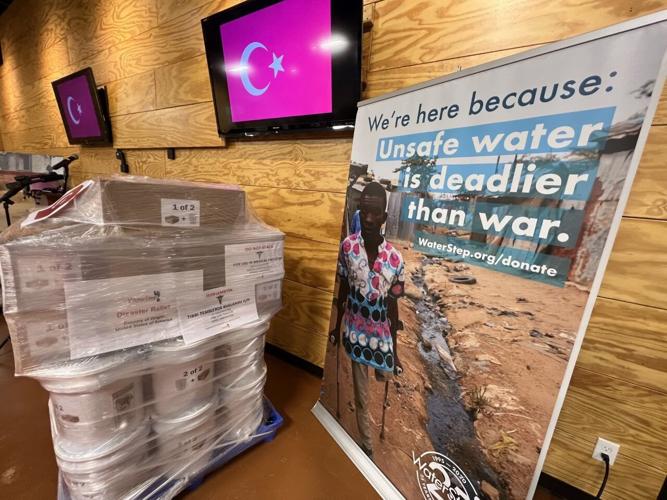 Waterstep donates 40 bags of salt