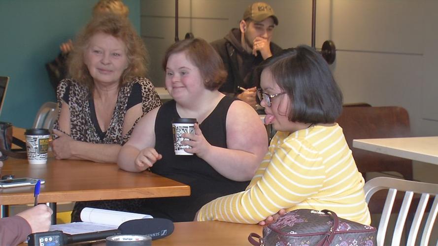 Gabby Campbell and Treasure Lehman