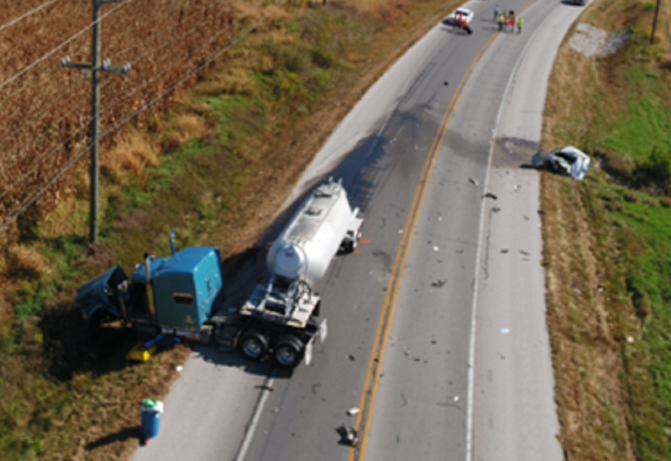 Mitchell, Indiana Woman Dies After Crash Involving 2 Tractor-trailers ...