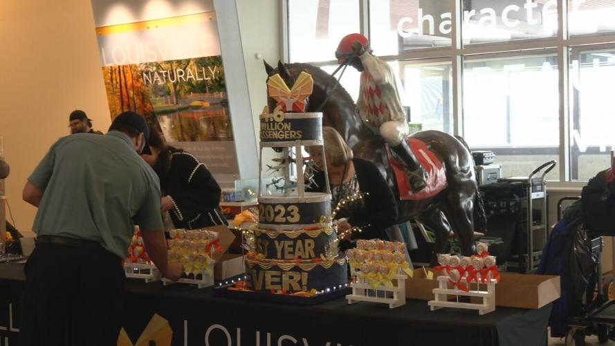 Louisville airport celebrates 46 million passengers in 2023