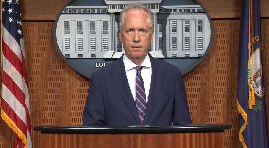 Fischer at Podium