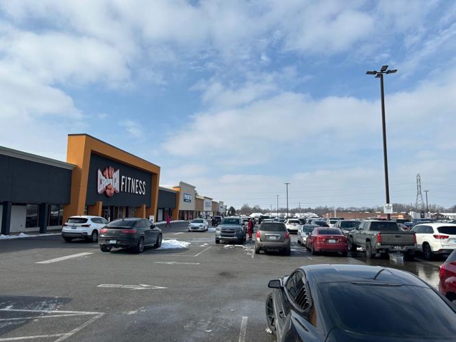 Fern Creek parking lot where car break ins occurred - 2.4.26