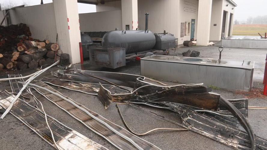 Bully BBQ after fire