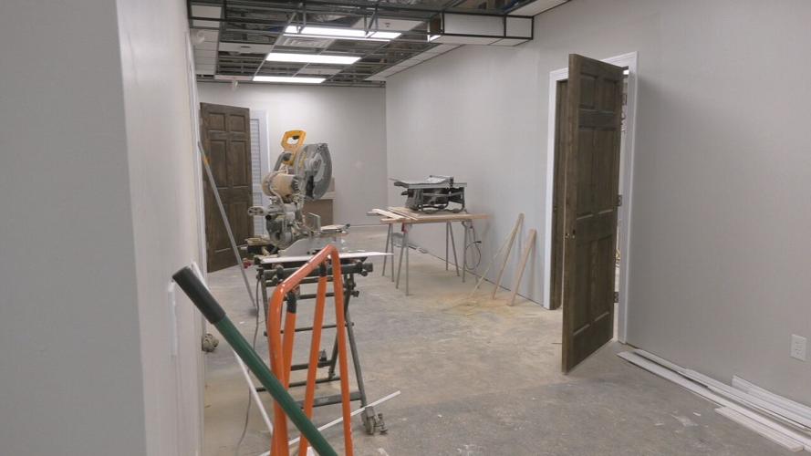 New Hillview Police Department, interior construction