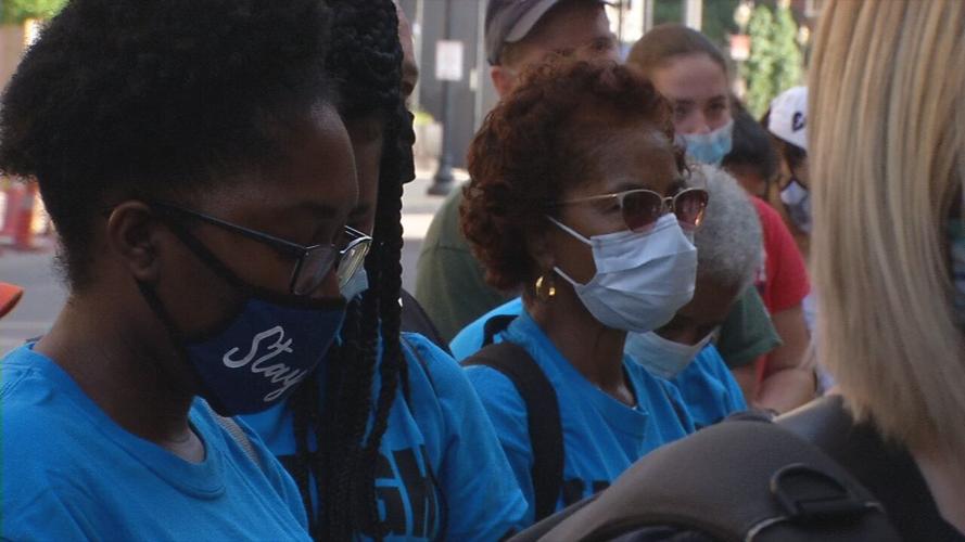 Black Catholics peace walk 8-15-20