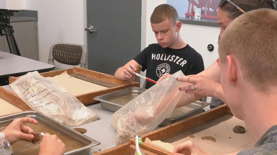 KSB students archeological dig