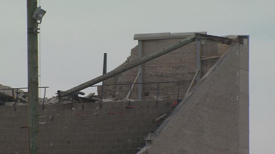 Old Cardinal Stadium Demo Corner - 3-20-19