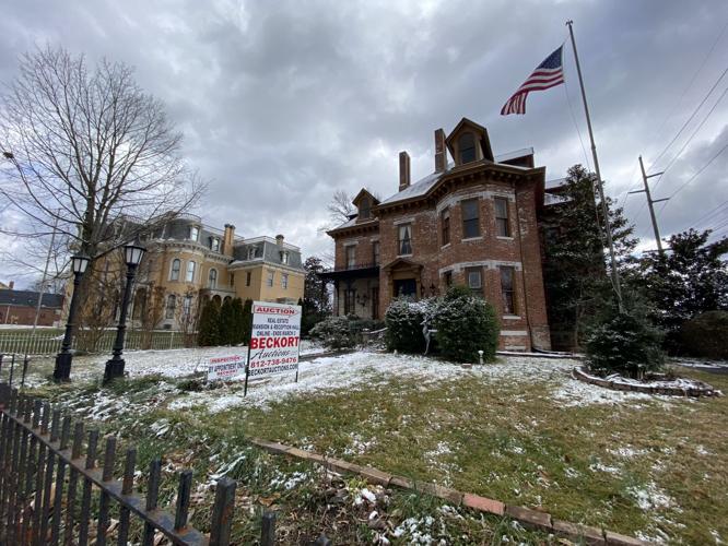 New Albany's historic Samuel Culbertson mansion goes up for auction