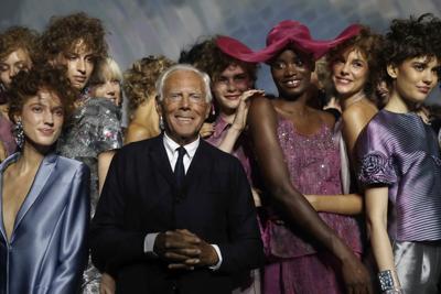 Italy Obit Armani
