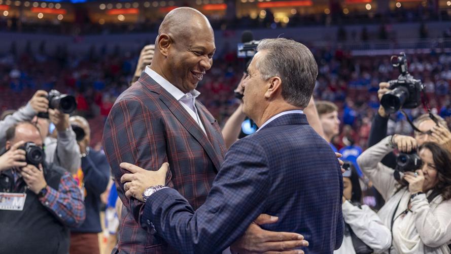 Kenny Payne and John Calipari