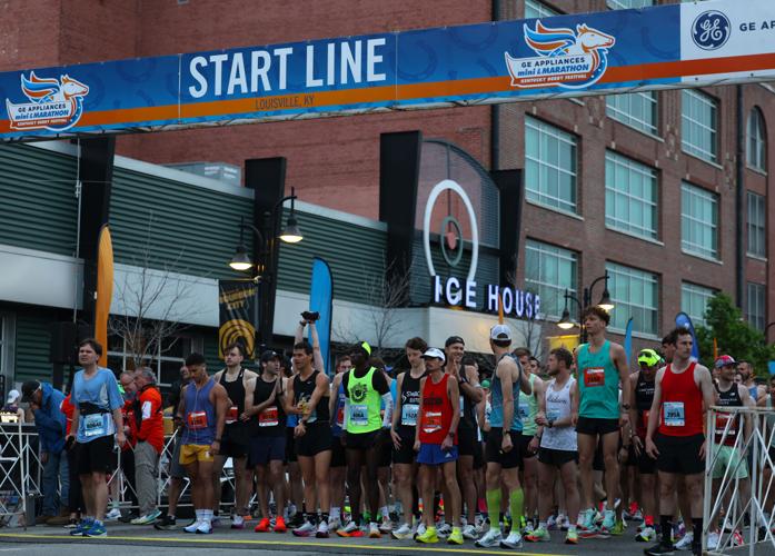 KDF Marathon start line before race.JPG
