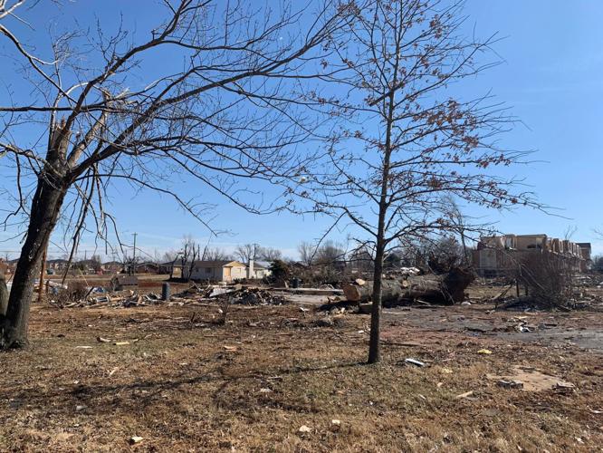 Bowling Green tornado damage, 2 months later