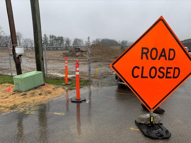 Construction work on site of SuperATV production, logistics and warehousing facility in Madison, Indiana