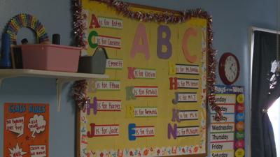 Daycare ABCs board