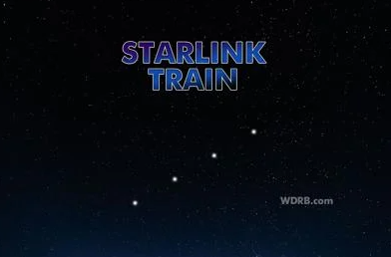 Starlink satellite pass possible tonight