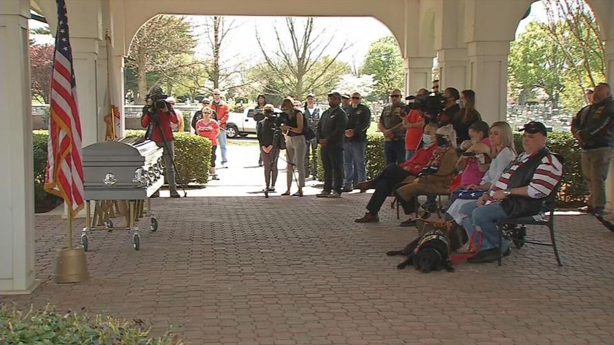 Veteran escorted hundreds of miles to be buried next to mother in Louisville