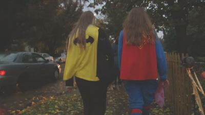 Halloween trick or treating