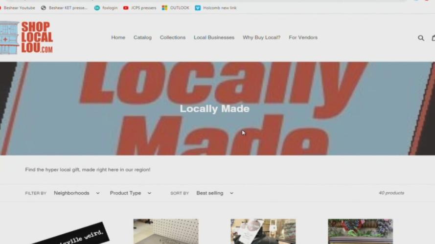 ShopLocalLou.com -- website to encourage local online shopping in Louisville