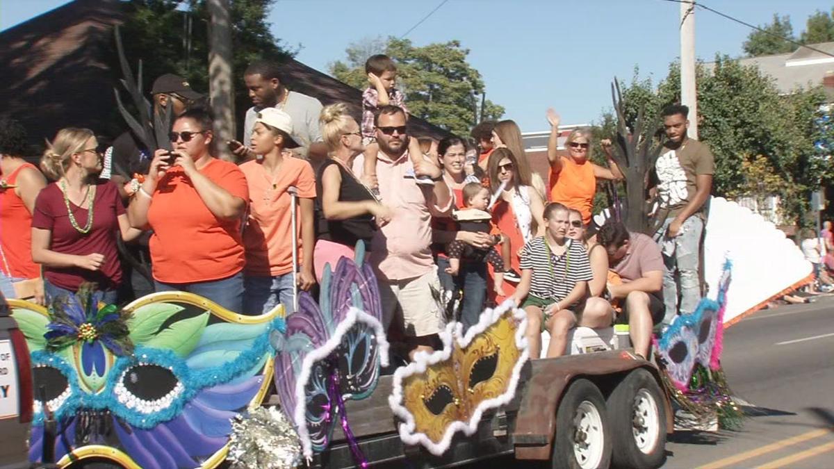 Harvest kicks off with parade through downtown New Albany