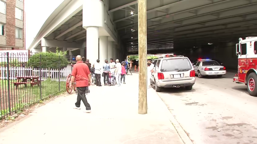 Wayside Shooting Scene Crowd - 5-2-19
